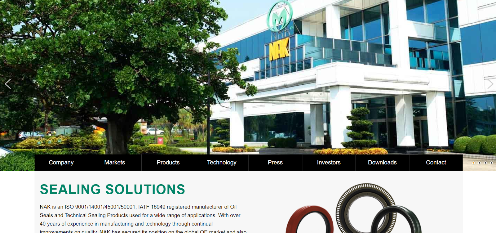 NAK Sealing Technologies Corporation