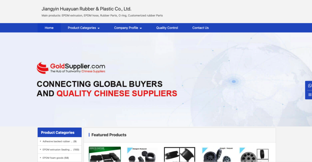 Jiangyin Huayuan Rubber & Plastic Co., Ltd.