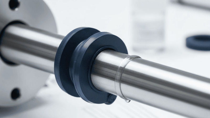 U-cups may be employed for piston or rod sealing.