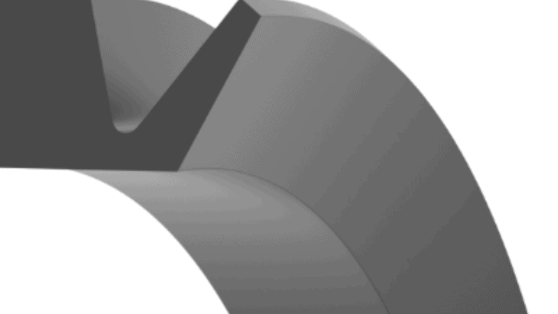 V Ring Seal- Sealing lip