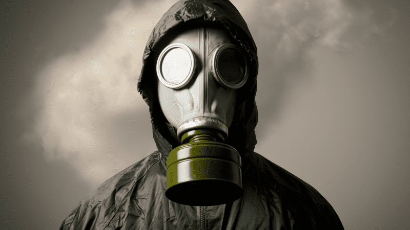 Gas Masks of Butyl Rubber