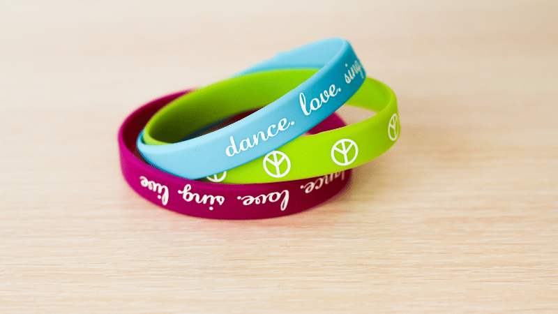 Silicone Rubber Wristbands