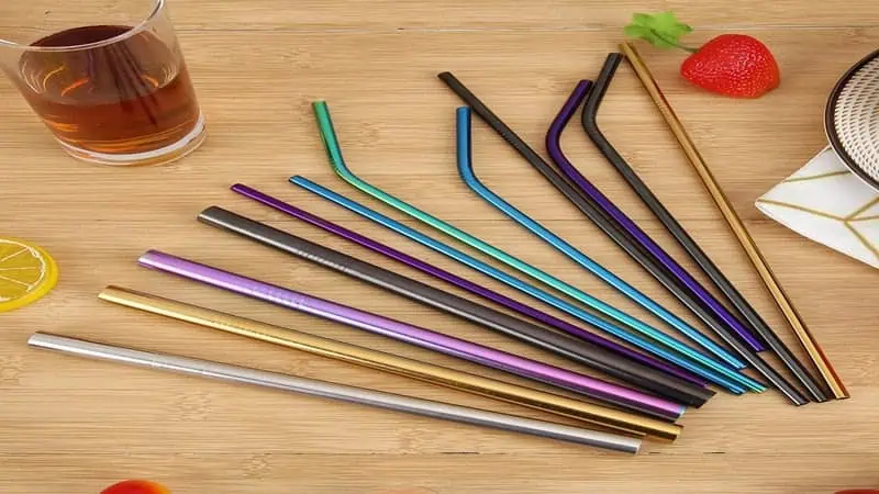 stainless steel straws