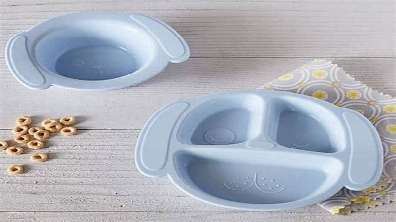 silicone dog plate