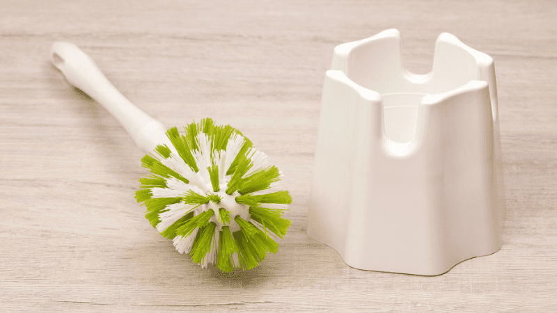 silicone toilet brush