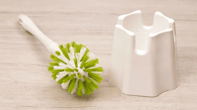 silicone toilet brush