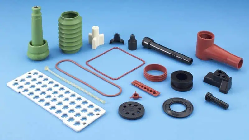 many silicone rubber products