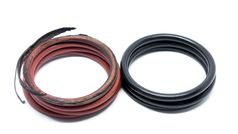 Buna O-rings in different conditions