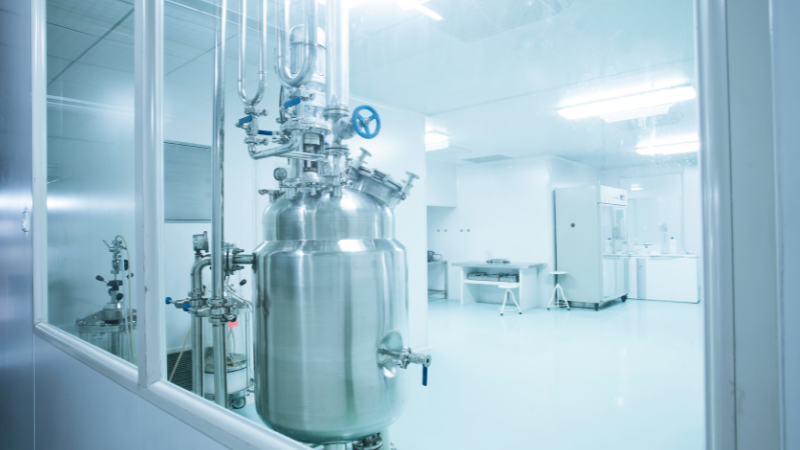 a clean laboratory room