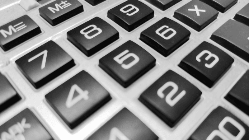 keypad with an epoxy coating