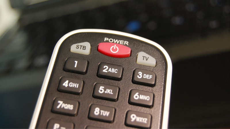 Remote control keyboard