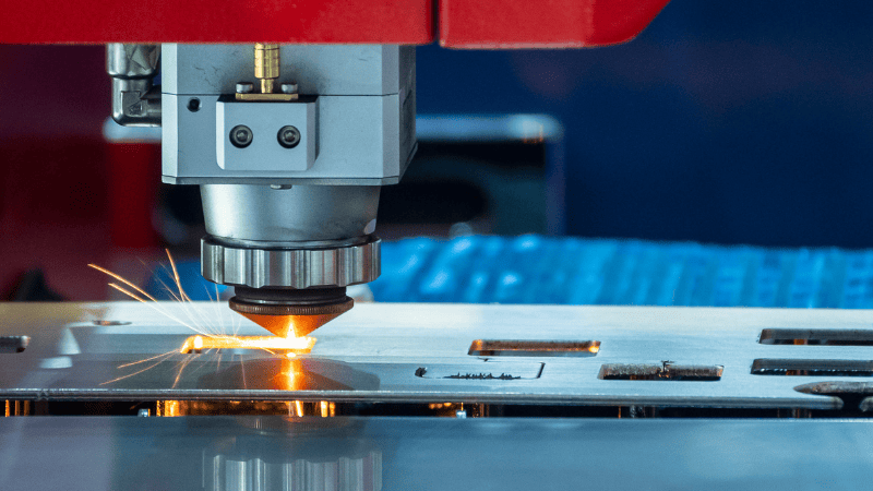process of laser marking