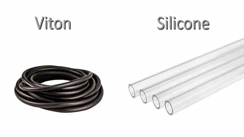 Difference Between Viton and Silicone tubing