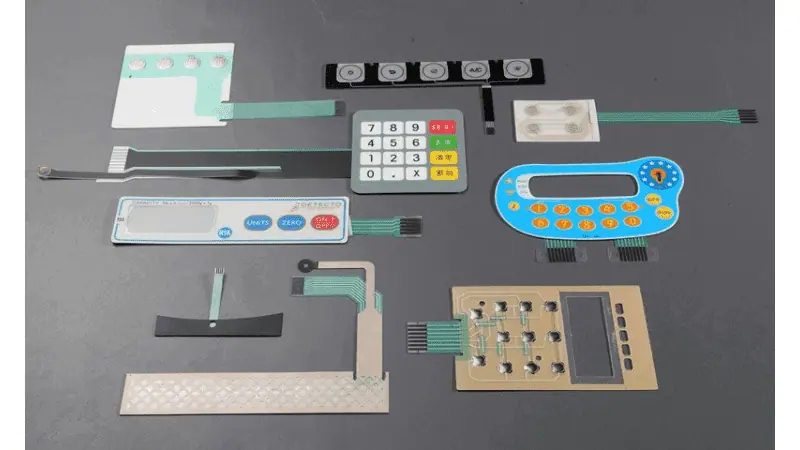 different Membrane Switch Constructions