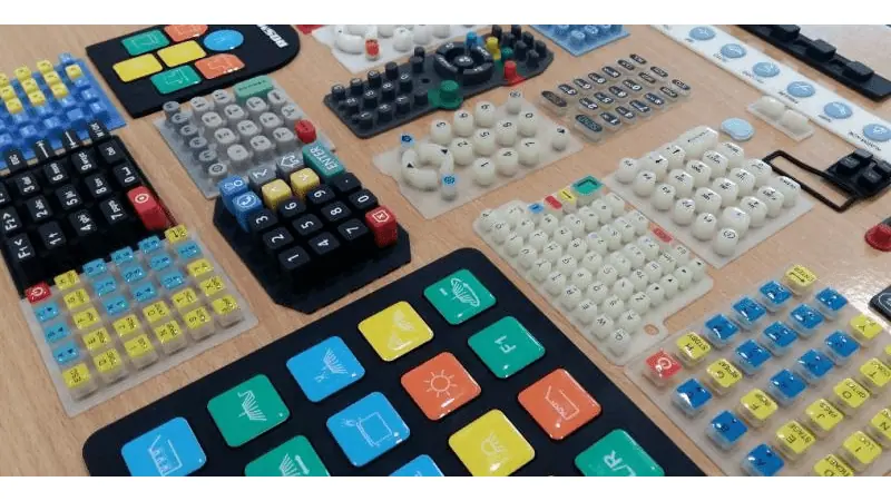 silicone rubber keypads