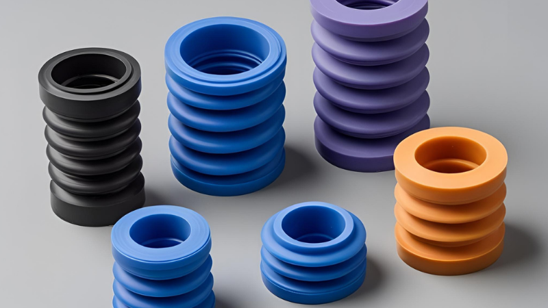 some silicone rubber bellows