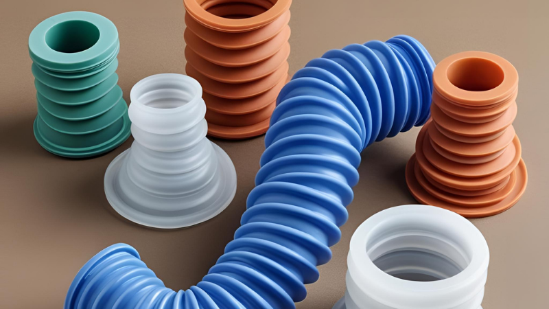 some silicone rubber bellows