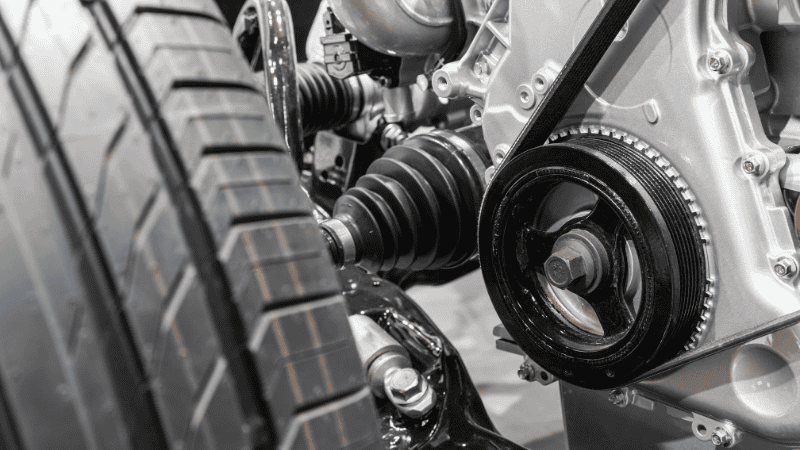 caucho en materiales automotrices