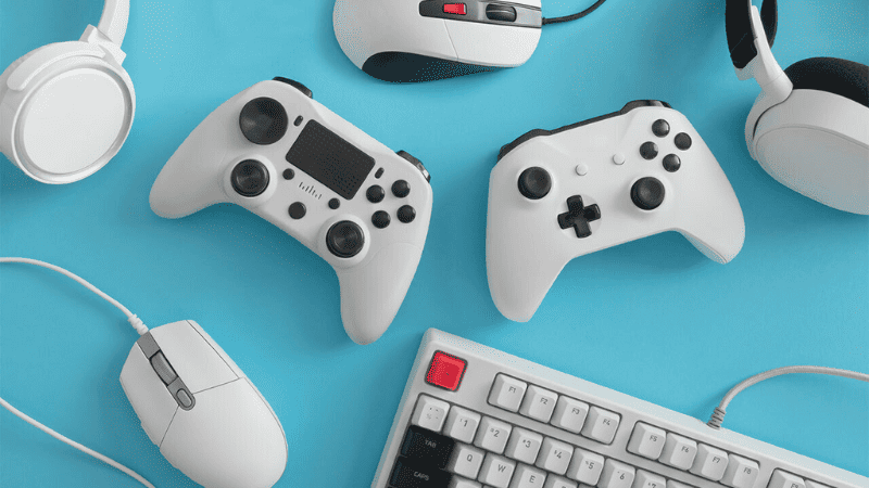 Keyboard and game controller