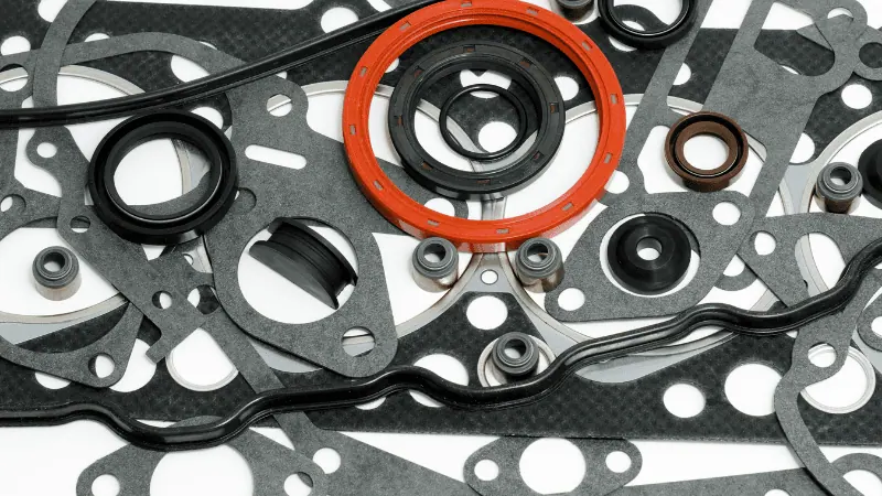 gaskets and seals used in engines and cooling systems of automotive parts