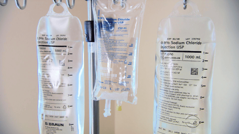 bolsas intravenosas