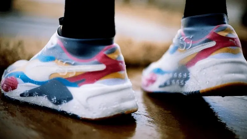 multicolor silicone shoe cover