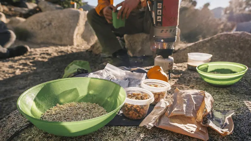 Silicone food storage products for Traveling or Camping