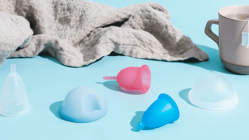 Coupe menstruelle en silicone