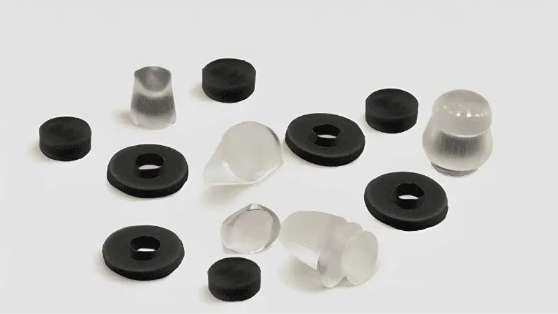 rubber feet