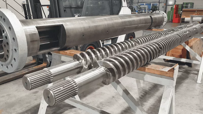 The extrusion machine