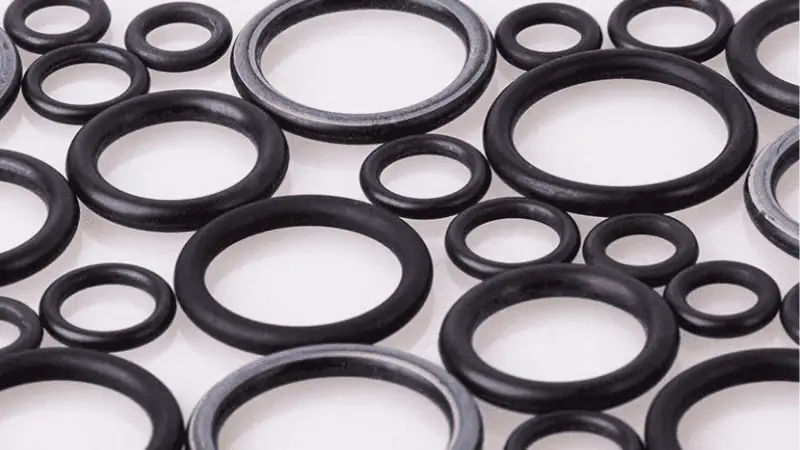 silicone rubber o-rings