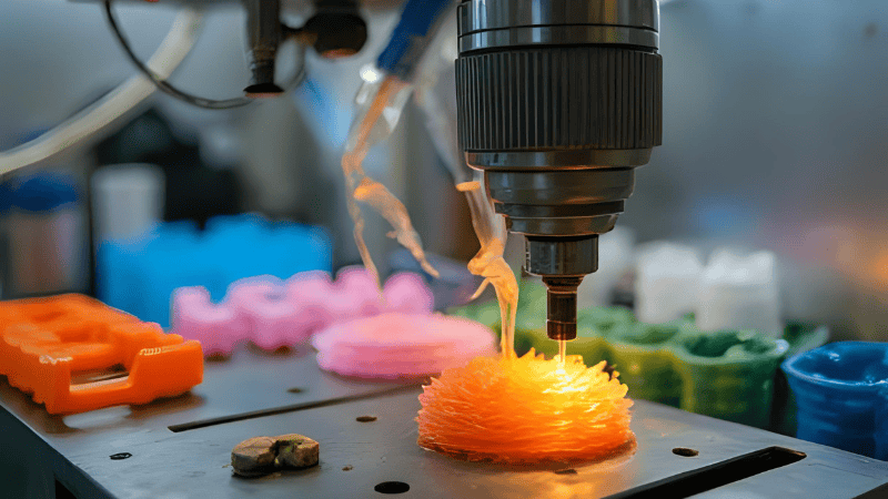 El proceso de moldeo por inyección en ambiente caliente.