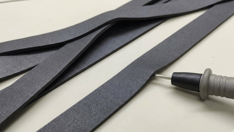conductive silicone strips