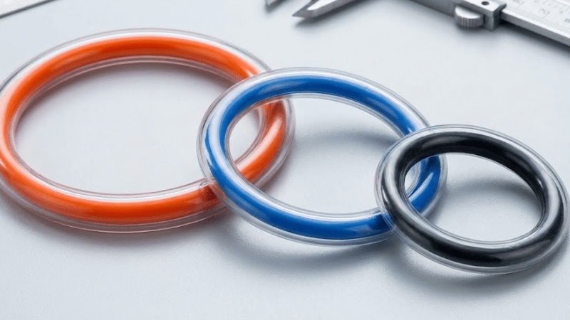 Silicone Rubber FEP-encapsulated O-rings