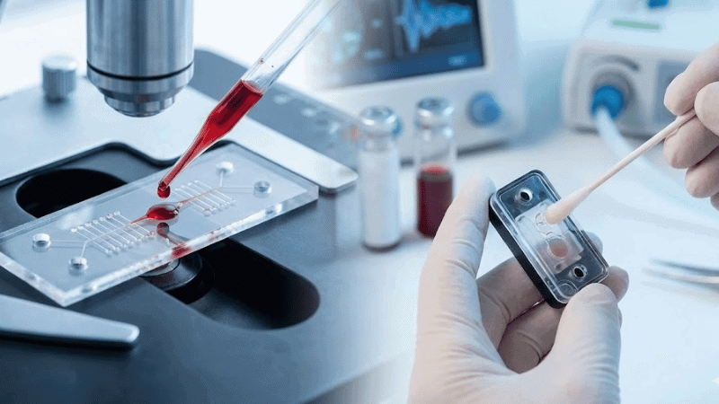 Dispositivos microfluídicos LSR diseñados específicamente para diagnósticos médicos