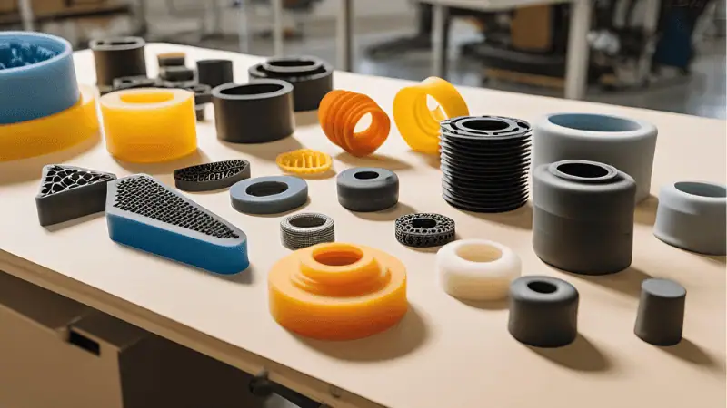 different rubber feet