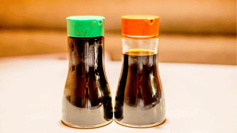 sauces plastic bottles