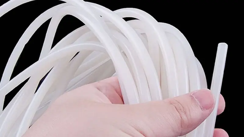 Solid silicone rubber