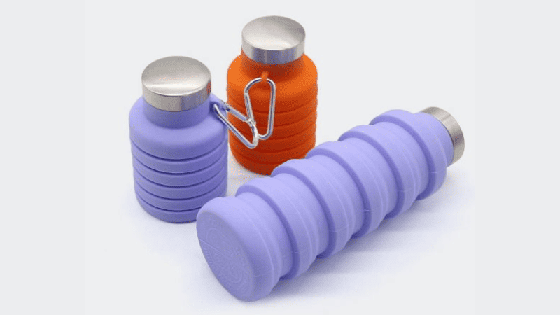 Folding Mid-Section Design Collapsible bottle
