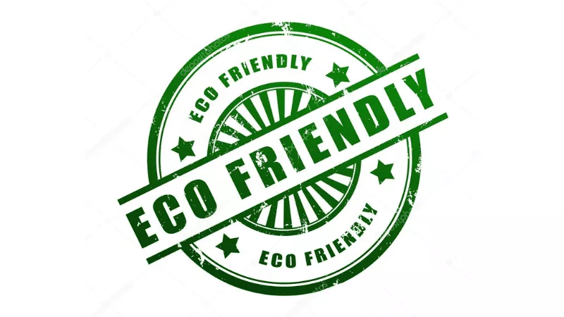 The eco-friendly stamp of approval