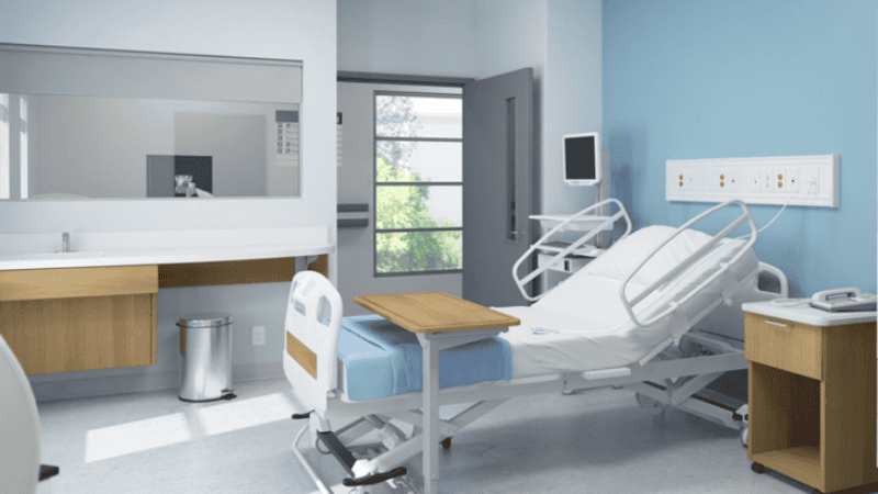 hospitals furniture in public places