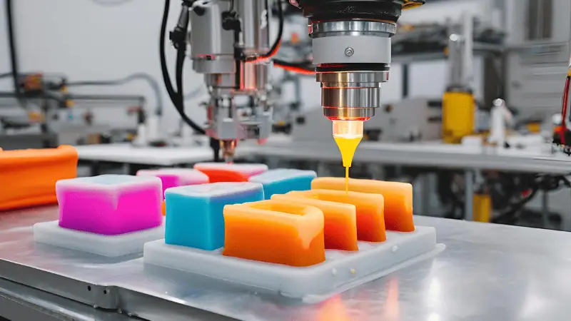liquid silicone mold injection process