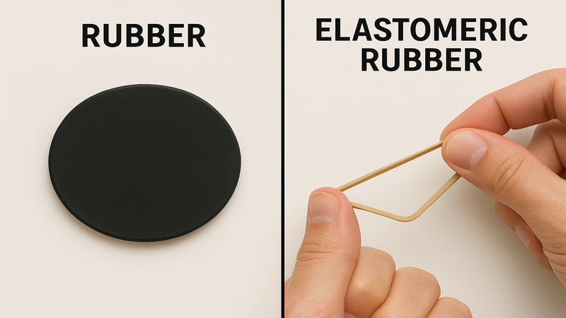 Elastomer or Rubber? Understanding What Sets Them Apart