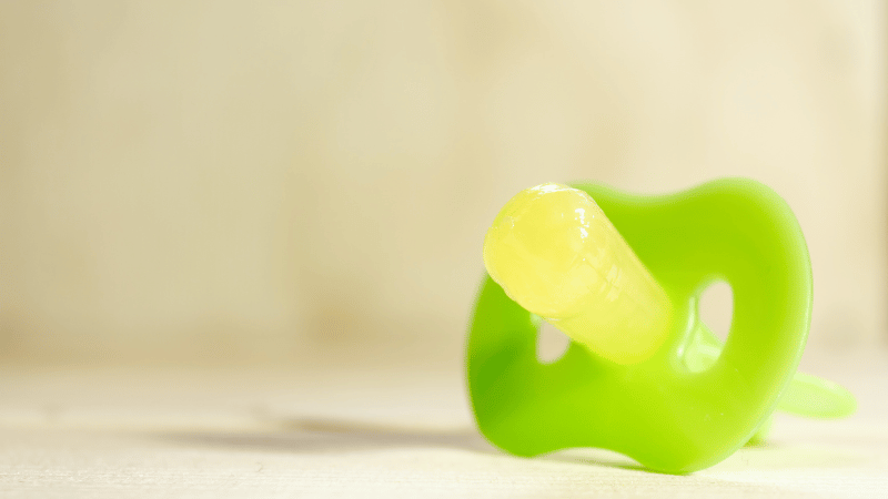 standard, cylindrical pacifier