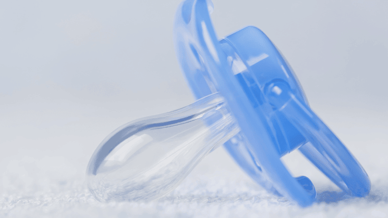 pacifier made by food-grade silicone