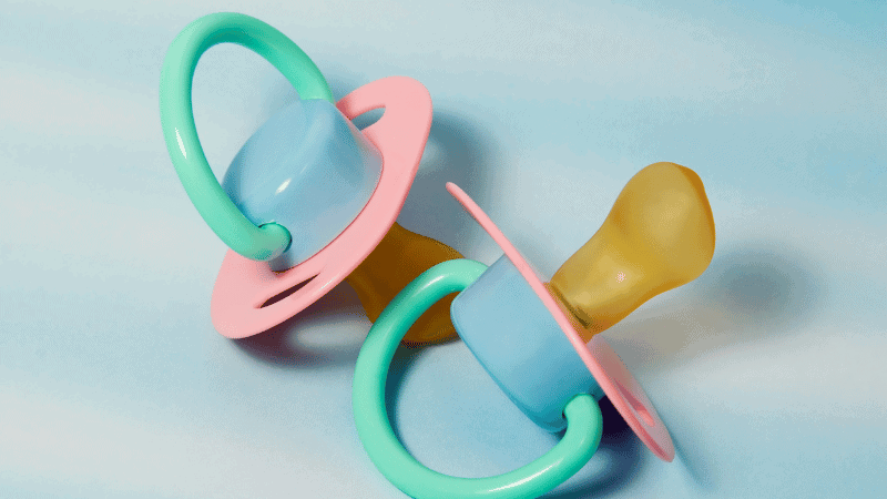 silicone pacifiers
