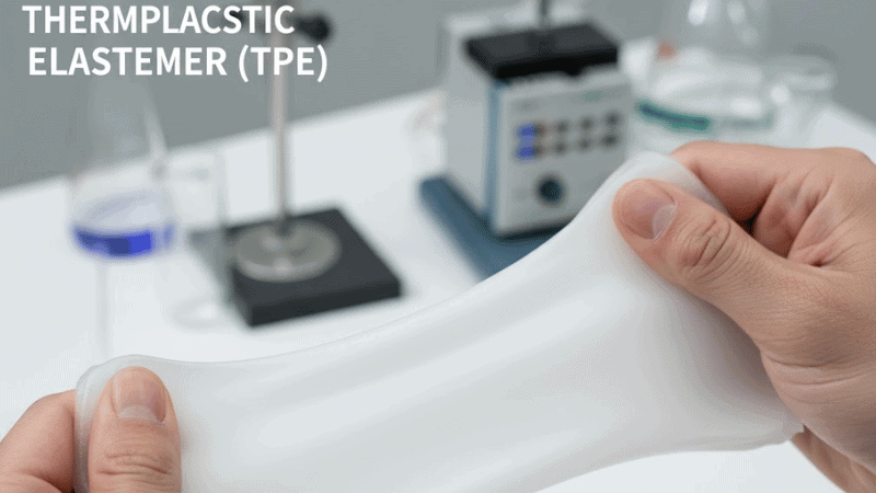 TPE is soft and flexible, with good elasticity.