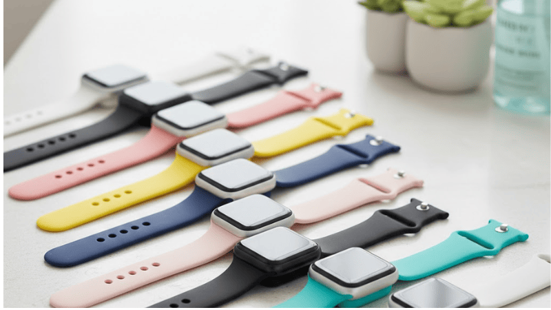 silicone watch strap