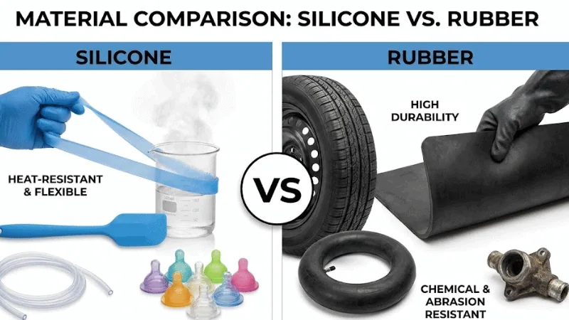 Silicone vs. Rubber