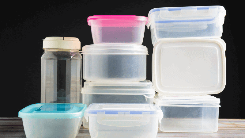 plastic containers